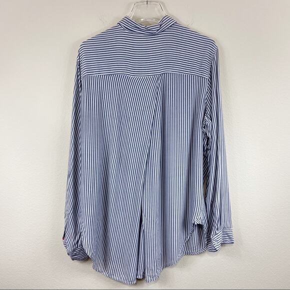 Stylus | Striped Button Down Shirt Sz XL - Picture 2 of 6